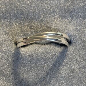 Elegant Silver 3ring/rolling ring Women's Ring Sz. 7